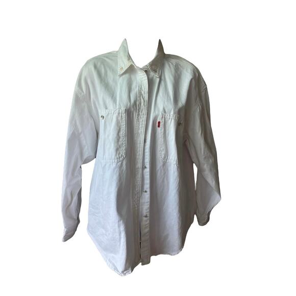 VTG MENS DENIM SHIRT - Picture 2 of 7